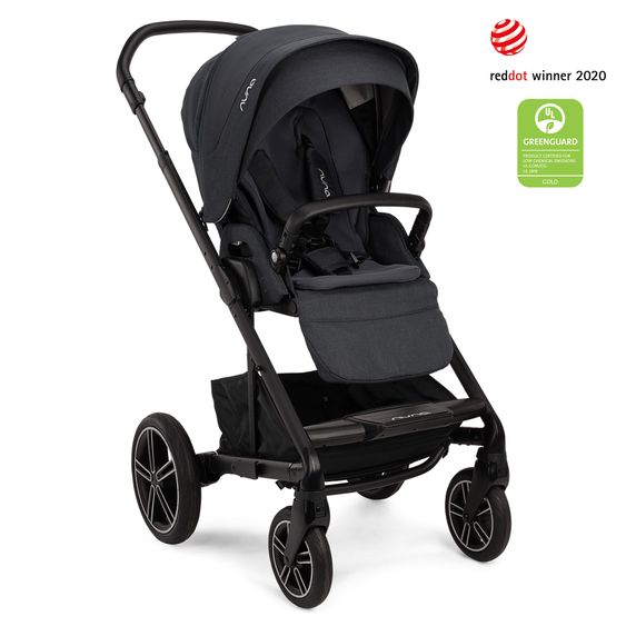 Nuna Buggy & Sportwagen MIXX next mit Liegefunktion, umsetzbarer Allwettersitz, Teleskopschieber inkl. Beindecke, Adapter & Regenschutz - Ocean