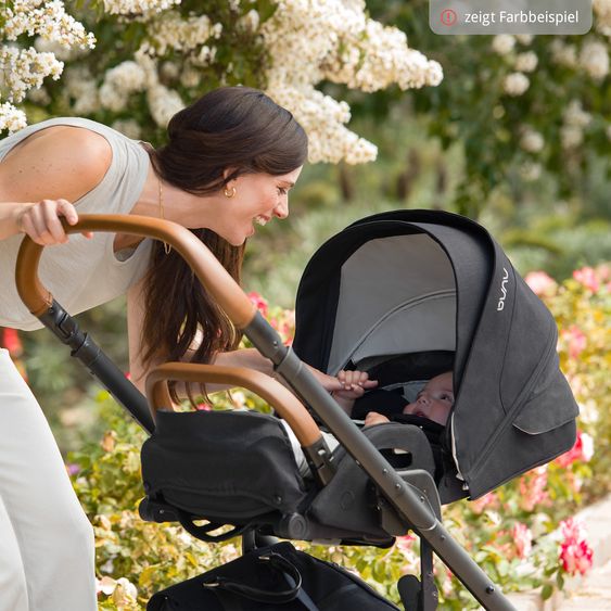 Nuna Buggy & Sportwagen MIXX next mit Liegefunktion, umsetzbarer Allwettersitz, Teleskopschieber inkl. Beindecke, Adapter & Regenschutz - Riveted