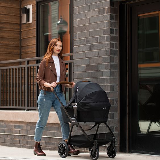 Nuna Buggy & Sportwagen TRIV next mit Liegefunktion, umsetzbarer Allwettersitz, Teleskopschieber nur 8,9 kg, inkl. Adapter & Regenschutz - Hazelwood