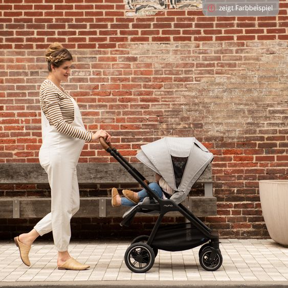 Nuna Buggy & Sportwagen TRIV next mit Liegefunktion, umsetzbarer Allwettersitz, Teleskopschieber nur 8,9 kg, inkl. Adapter & Regenschutz - Ocean