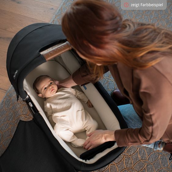 Nuna Buggy & Sportwagen TRIV next mit Liegefunktion, umsetzbarer Allwettersitz, Teleskopschieber nur 8,9 kg, inkl. Adapter & Regenschutz - Ocean