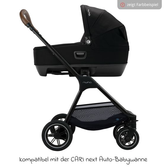 Nuna Buggy & Sportwagen TRIV next mit Liegefunktion, umsetzbarer Allwettersitz, Teleskopschieber nur 8,9 kg, inkl. Adapter & Regenschutz - Ocean
