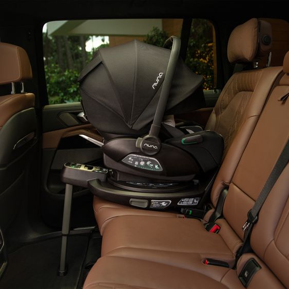 Nuna Isofix base station BASE Curv rotatable for Pipa next, Arra flex, Todl next, Cari next - Black