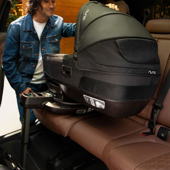 Nuna Isofix base station BASE Curv rotatable for Pipa next, Arra flex, Todl next, Cari next - Black