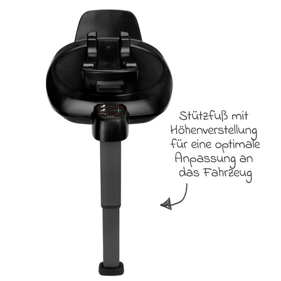 Nuna Isofix-Basisstation BASE next drehbar für Pipa next, Arra next, Todl next, Cari next - Black