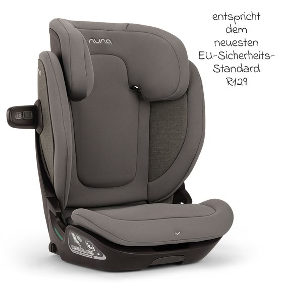 Nuna Child seat AACE Lx i-Size from 3.5 years - 12 years (100 cm - 150 cm) incl. cup holder - Thunder