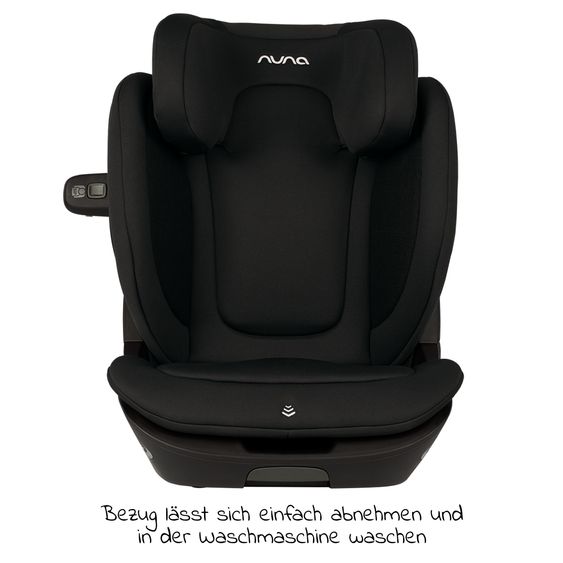 Nuna Child seat AACE LX i-Size from 3.5 years - 12 years (100 cm -150 cm) incl. Isofix - Caviar