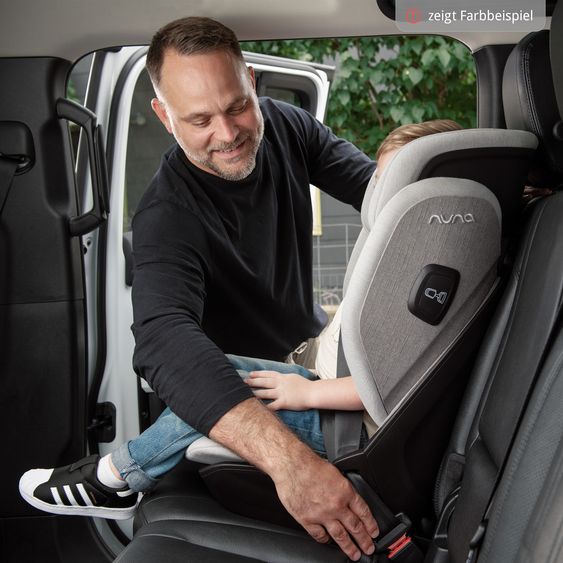 Nuna Child seat AACE LX i-Size from 3.5 years - 12 years (100 cm -150 cm) incl. Isofix - Caviar