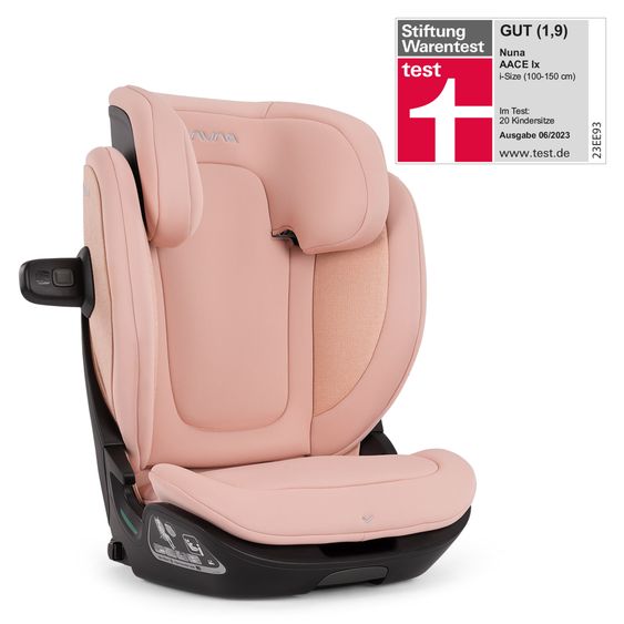 Nuna Seggiolino per bambini AACE LX i-Size da 3,5 anni a 12 anni (100 cm -150 cm) con Isofix - Coral