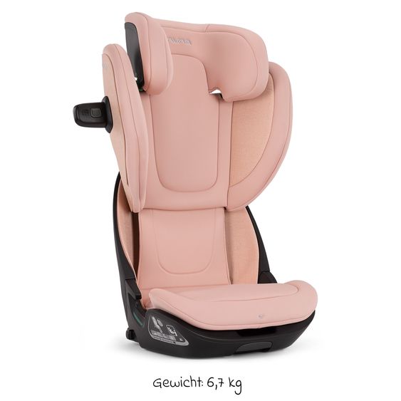 Nuna Seggiolino per bambini AACE LX i-Size da 3,5 anni a 12 anni (100 cm -150 cm) con Isofix - Coral