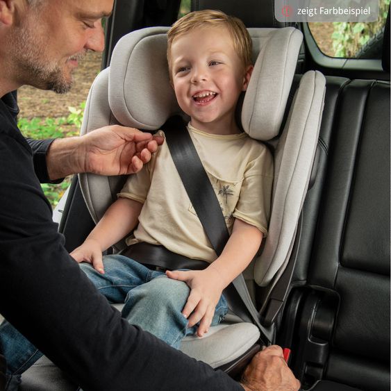 Nuna Child seat AACE LX i-Size from 3.5 years - 12 years (100 cm -150 cm) incl. Isofix - Coral