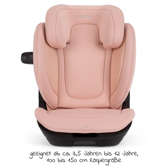 Nuna Seggiolino per bambini AACE LX i-Size da 3,5 anni a 12 anni (100 cm -150 cm) con Isofix - Coral