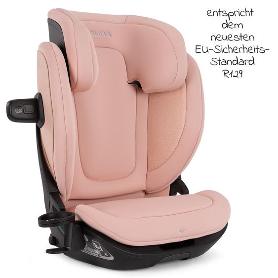 Nuna Seggiolino per bambini AACE LX i-Size da 3,5 anni a 12 anni (100 cm -150 cm) con Isofix - Coral