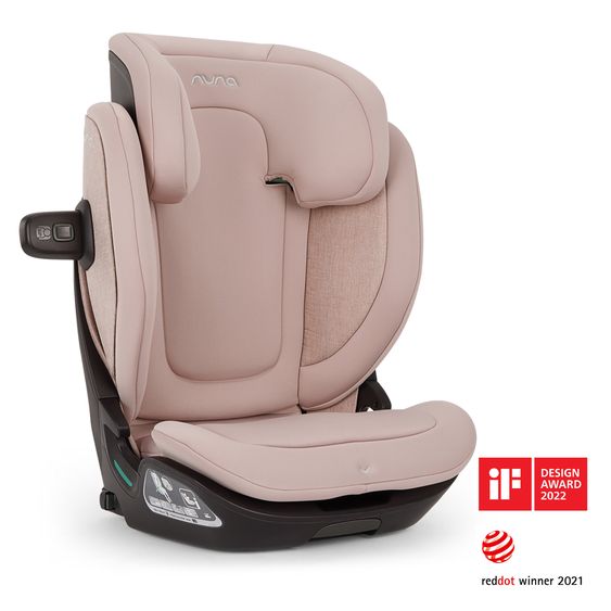 Nuna Car seat AACE Lx i-Size from 3.5 years - 12 years (100 cm - 150 cm) incl. Isofix & cupholder - Calla