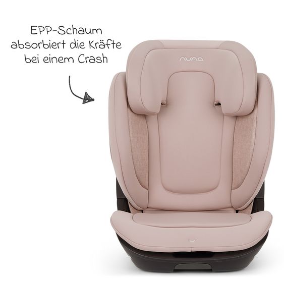 Nuna Car seat AACE Lx i-Size from 3.5 years - 12 years (100 cm - 150 cm) incl. Isofix & cupholder - Calla