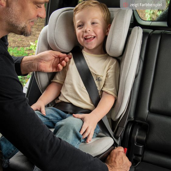Nuna Car seat AACE Lx i-Size from 3.5 years - 12 years (100 cm - 150 cm) incl. Isofix & cupholder - Calla