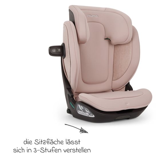Nuna Car seat AACE Lx i-Size from 3.5 years - 12 years (100 cm - 150 cm) incl. Isofix & cupholder - Calla