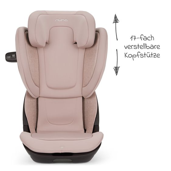 Nuna Car seat AACE Lx i-Size from 3.5 years - 12 years (100 cm - 150 cm) incl. Isofix & cupholder - Calla