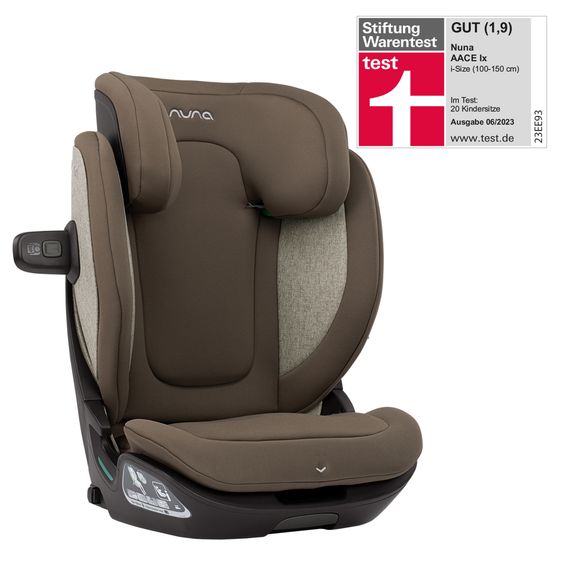 Nuna Child seat AACE LX i-Size from 3.5 years - 12 years (100 cm -150 cm) incl. Isofix - Walnut