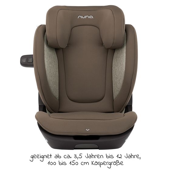 Nuna Child seat AACE LX i-Size from 3.5 years - 12 years (100 cm -150 cm) incl. Isofix - Walnut