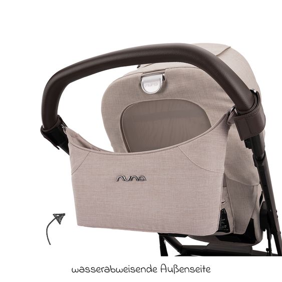 Nuna Kinderwagen-Organizer für die MIXX & Demi Series - Biscotti