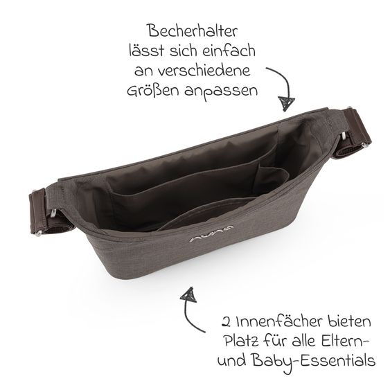 Nuna Kinderwagen-Organizer für die MIXX & Demi Series - Chestnut