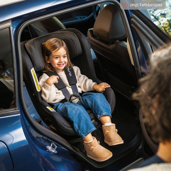 Nuna Seggiolino auto Reboarder TODL next i-Size 360° girevole dalla nascita fino a 4 anni (40 cm - 105 cm) incl. riduttore seggiolino - Chateau