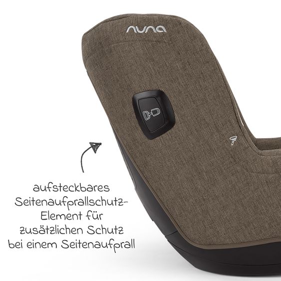 Nuna Seggiolino auto Reboarder TODL next i-Size 360° girevole dalla nascita fino a 4 anni (40 cm - 105 cm) incl. riduttore seggiolino - Pistacchio