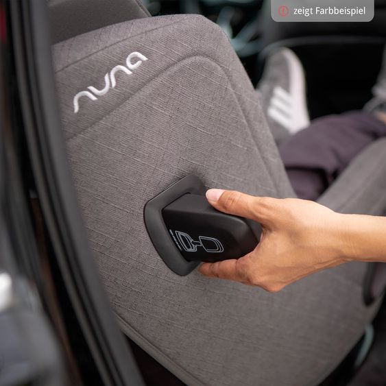 Nuna Seggiolino auto Reboarder TODL next i-Size 360° girevole dalla nascita fino a 4 anni (40 cm - 105 cm) incl. riduttore seggiolino - Pistacchio