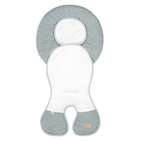 Odenwälder Babyschalen-Auflage Babycool für ein angenehmes Sitzgefühl - Cool Cord - Light Grey