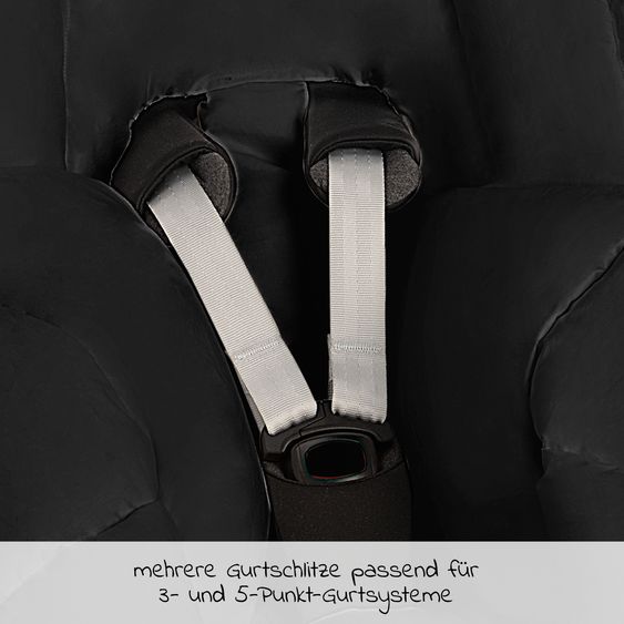 Odenwälder BabyNest Dauni down footmuff for infant carriers & carrycots - Black