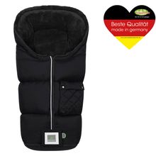 Fleece-Fußsack Gino-cs für Kinderwagen, Sportwagen & Buggy - Black