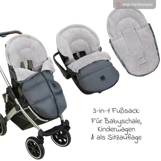 Odenwälder Fußsack Cosmo - Black