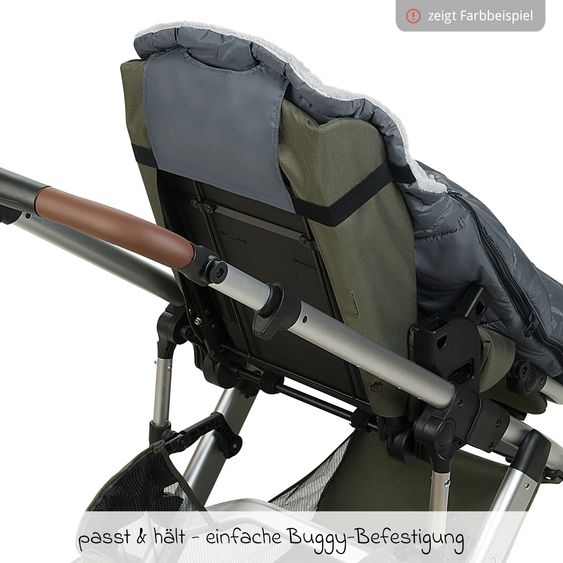 Odenwälder Fußsack Cosmo - Black