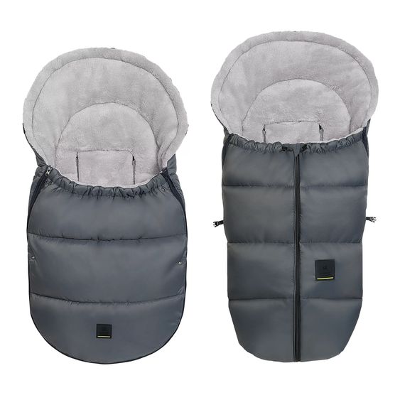 Odenwälder Fußsack Cosmo - Rocky Grey
