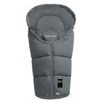 Milo footmuff for infant car seats & carrycots - Grey