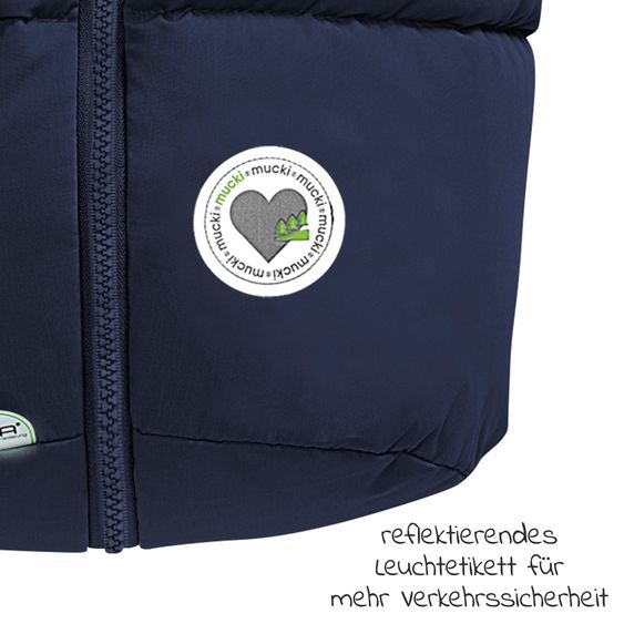 Odenwälder Mucki footmuff for infant carriers & carrycots - Navy