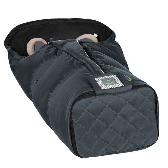 Odenwälder Fußsack Muckitex Mucki L-cs für Kinderwagen, Sportwagen & Buggy - Anthrazit