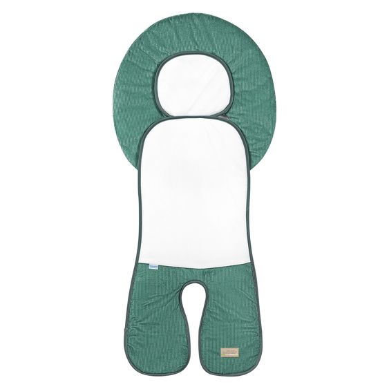 Odenwälder Kindersitz-Auflage Babycool für ein angenehmes Sitzgefühl - Cool Cord - Eucalyptus