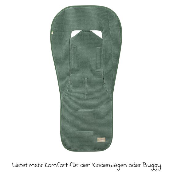 Odenwälder Kinderwagen-Auflage Nicky für Kinderwagen & Buggys - Eucalyptus