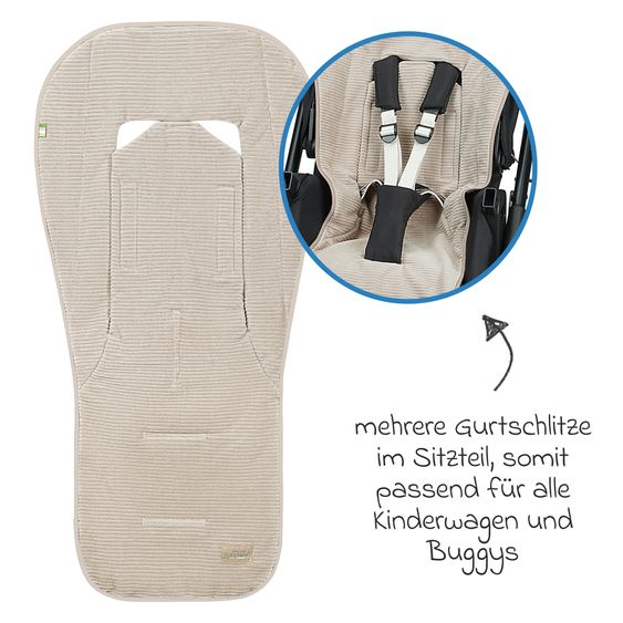 Odenwälder Kinderwagen-Auflage Nicky für Kinderwagen & Buggys - Marokko