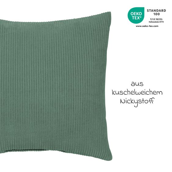 Odenwälder Kissen Nicky 40 x 40 cm - Eucalyptus
