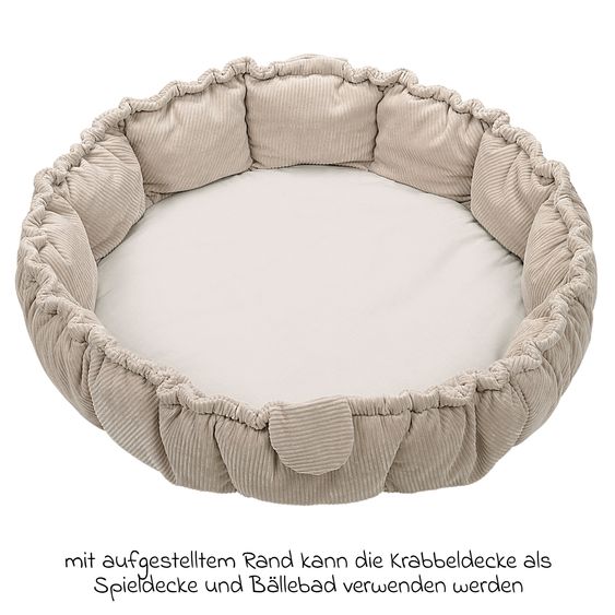 Odenwälder Krabbeldecke Nicky-Vario Kuschelnest und Krabbeldecke - Marokko