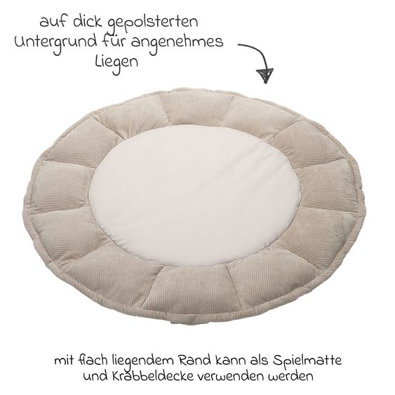 Odenwälder Krabbeldecke Nicky-Vario Kuschelnest und Krabbeldecke - Marokko