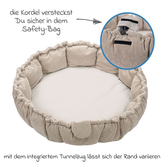 Odenwälder Krabbeldecke Nicky-Vario Kuschelnest und Krabbeldecke - Marokko