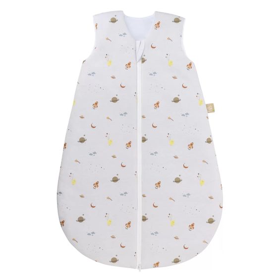 Odenwälder Schlafsack wattiert Jersey - Space - Grey - Gr. 90 cm