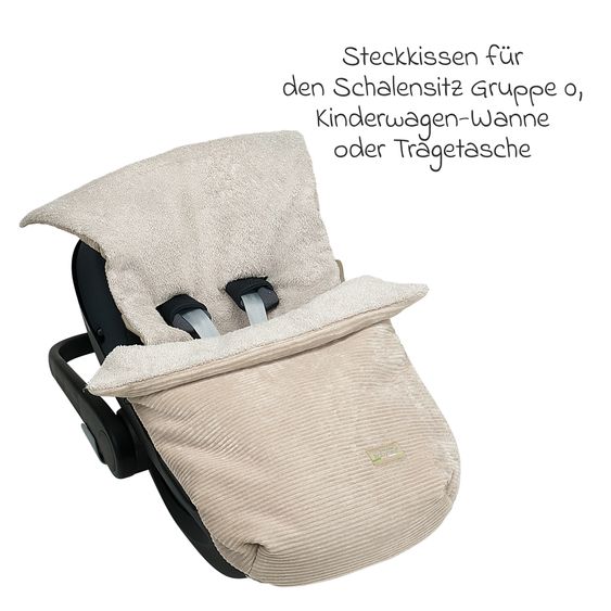 Odenwälder Steckkissen Nicky geeignet für Babyschalen, Babywanne & Tragetaschen - Marokko