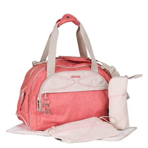 Okiedog Wickeltasche Urban Shuttle - Coral