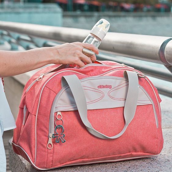 Okiedog Wickeltasche Urban Shuttle - Coral