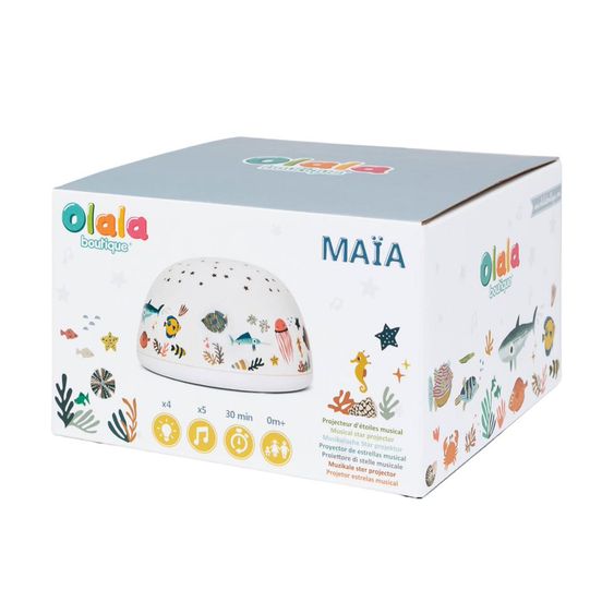 Olala Boutique Sternenprojektor mit Sound Maia - Meer